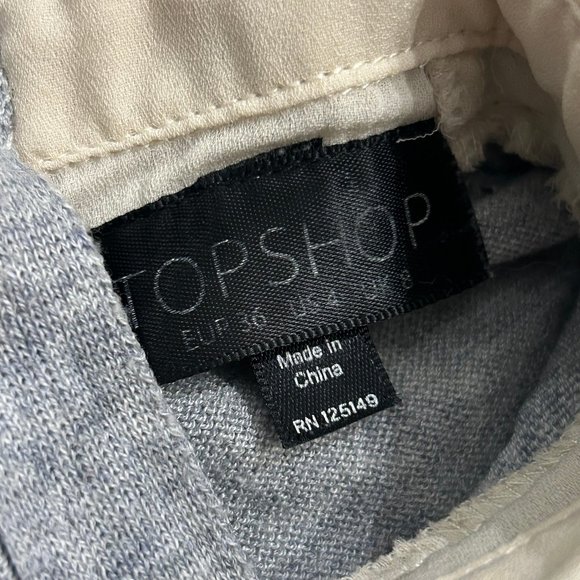 Topshop Lace Hybrid Shirt Sweater Jumper ASO Clara Oswald - Picture 6 of 10